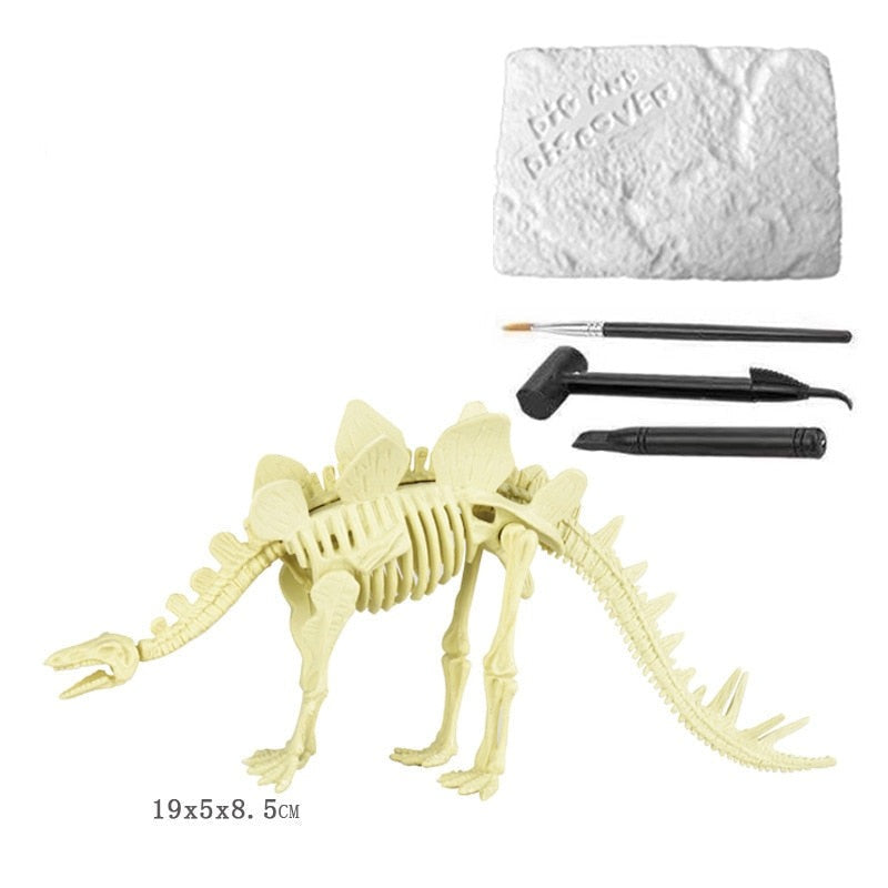 Kit de Escavação de Fósseis de Dinossauros