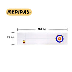 Jogo de Mesa - Curling - Diversão Garantida