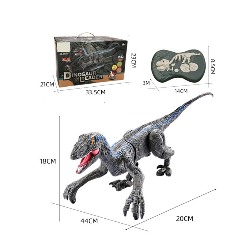 Velociraptor de Controle Remoto - Ultra realista