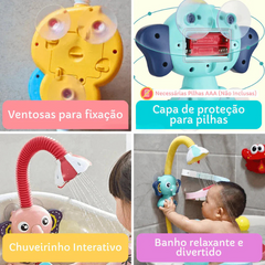 Chuveirinho Infantil Para Banheira - Diversão no Banho