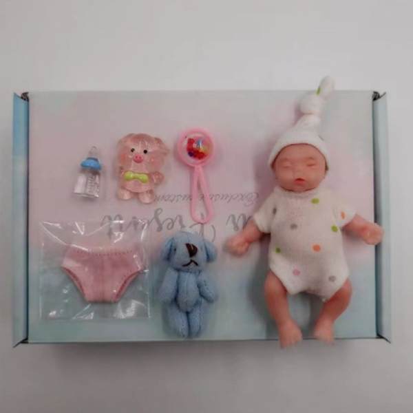 Micro Bebê Reborn - Bem realista e molinho - Todo em Silicone