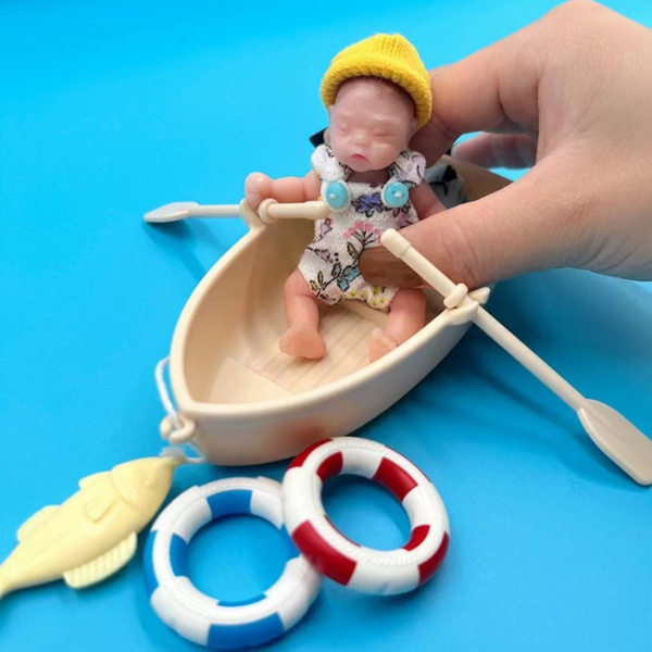 Micro Bebê Reborn - Bem realista e molinho - Todo em Silicone