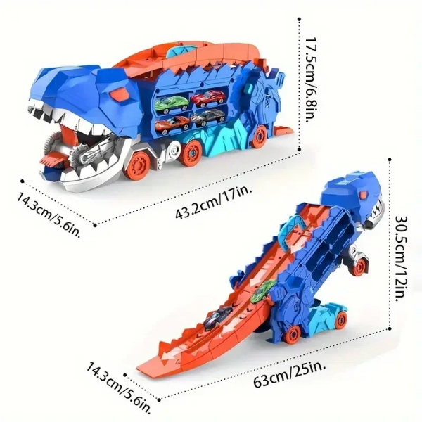 Caminhão Cegonha - DinoTruck - Diversão Garantida