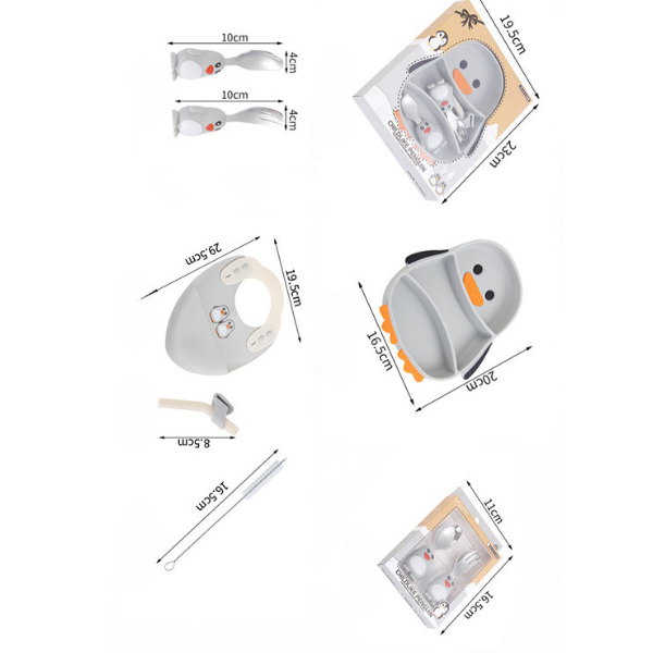 Pratinho de Silicone Divertido - Facilite a introdução alimentar