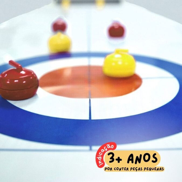 Jogo de Mesa - Curling - Diversão Garantida