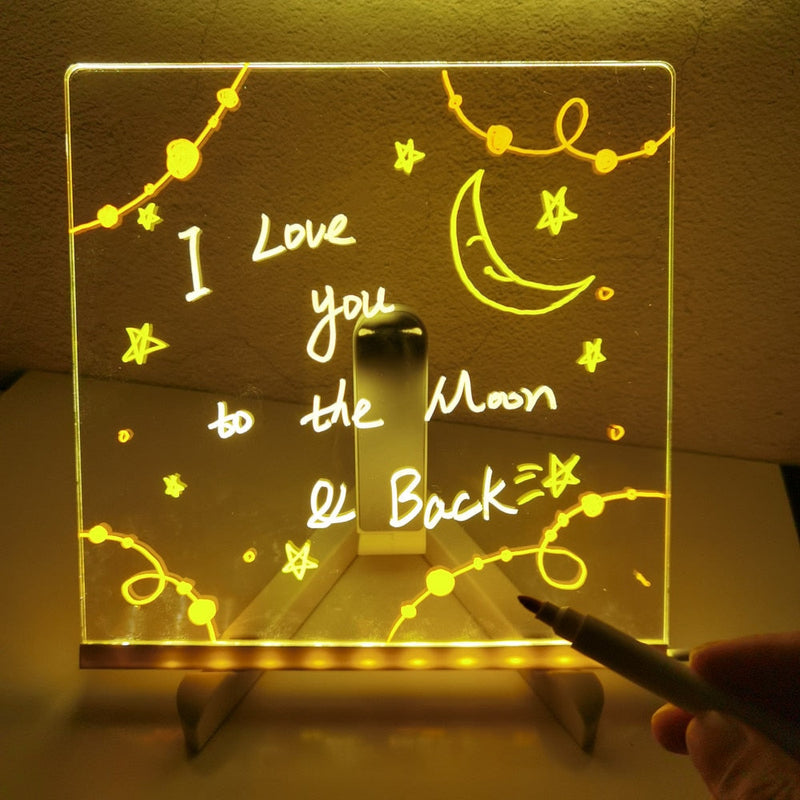 Quadro de Desenhos LED - Brinde + Frete Grátis!