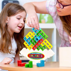 Jogo Educativo de Empilhamento Tetris Tower - 48 Peças