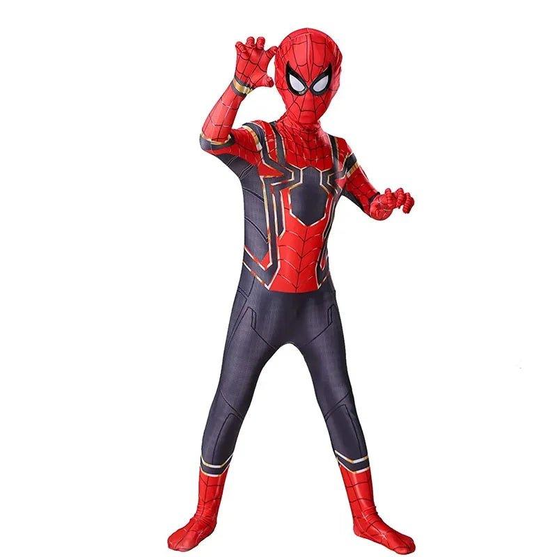 Homem Aranha Personagens e Homem de Ferro - Fantasia Infantil