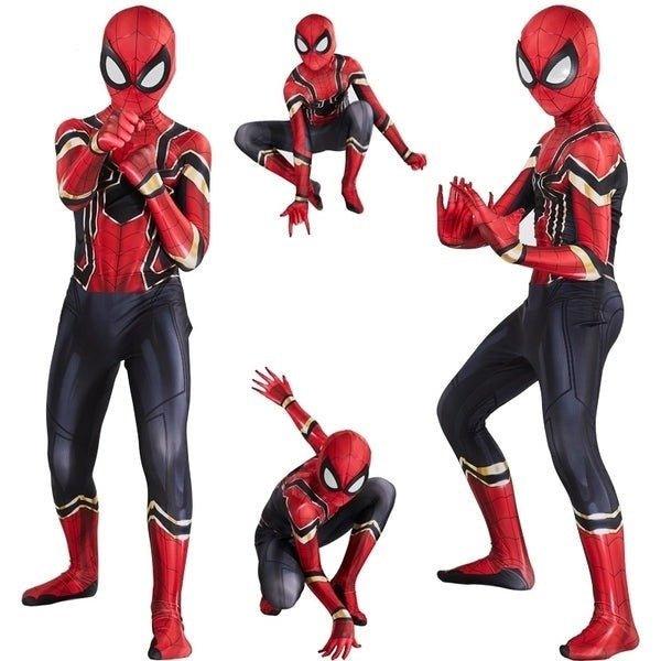 Homem Aranha Personagens e Homem de Ferro - Fantasia Infantil