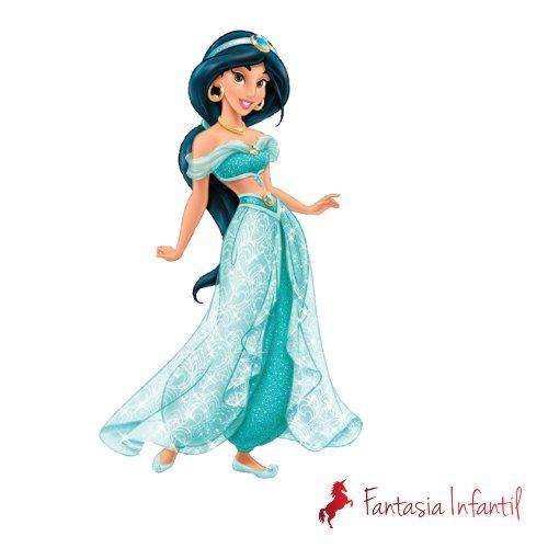 Jasmine  Luxo - Fantasia Infantil - Princesas