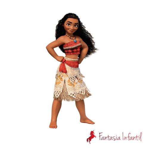 Moana Luxo  - Fantasia Infantil - Princesas Disney